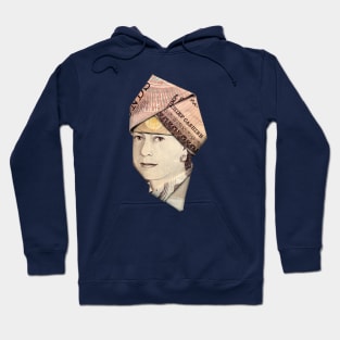 YOUNG QUEEN ELIZABETH / MONEY ORIGAMI Hoodie